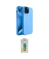 ieg™ iPhone 15 Kılıf Kozmos Yansıma Özel Seri - Siyah Polymer Nano Ekran Koruyucu