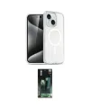 ieg™ iPhone 15 Kılıf Nova Asil Prime - Şeffaf 360 Full Body Arka Koruyucu