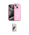 ieg™ iPhone 15 Kılıf Nova Asil Prime - Siyah Bilvis 3D Mat Cam Ekran Koruyucu