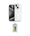 ieg™ iPhone 15 Kılıf Nova Asil Prime - Siyah Polymer Nano Ekran Koruyucu