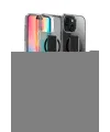 ieg™ iPhone 15 Kılıf Nova Işık Koleksiyonu - Siyah Bilvis 3D Mat Cam Ekran Koruyucu
