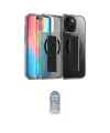 ieg™ iPhone 15 Kılıf Nova Işık Koleksiyonu - Siyah Joko Magic 5D Cam