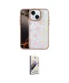 ieg™ iPhone 15 Kılıf Odak Prime - Siyah Bilvis 3D Mat Cam Ekran Koruyucu