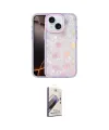 ieg™ iPhone 15 Kılıf Odak Prime - Siyah Bilvis 3D Mat Cam Ekran Koruyucu