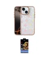 ieg™ iPhone 15 Kılıf Odak Prime - Siyah Buffer Hayalet Cam Ekran Koruyucu