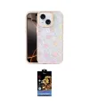 ieg™ iPhone 15 Kılıf Odak Prime - Siyah Buffer Hayalet Cam Ekran Koruyucu