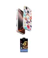 ieg™ iPhone 15 Kılıf Siluet Doku - Siyah Buffer Hayalet Cam Ekran Koruyucu