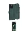 ieg™ iPhone 15 Kılıf Siluet Işık Serisi - Şeffaf 360 Full Body Arka Koruyucu