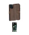 ieg™ iPhone 15 Kılıf Siluet Işık Serisi - Siyah 360 Mat Full Body Arka Koruyucu