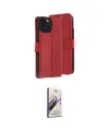 ieg™ iPhone 15 Kılıf Siluet Işık Serisi - Siyah Bilvis 3D Mat Cam Ekran Koruyucu