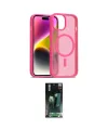 ieg™ iPhone 15 Kılıf Siluet Minimal Prime - Şeffaf 360 Full Body Arka Koruyucu