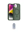 ieg™ iPhone 15 Kılıf Siluet Minimal Prime - Siyah Joko Magic 5D Cam