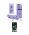 ieg™ iPhone 15 Kılıf Vadi Form Prime - Siyah 360 Mat Full Body Arka Koruyucu