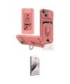 ieg™ iPhone 15 Kılıf Vadi Form Prime - Siyah Bilvis 3D Mat Cam Ekran Koruyucu