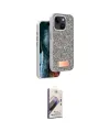 ieg™ iPhone 15 Kılıf Vadi Klasik Serisi - Siyah Bilvis 3D Mat Cam Ekran Koruyucu