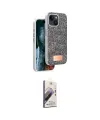 ieg™ iPhone 15 Kılıf Vadi Klasik Serisi - Siyah Bilvis 3D Mat Cam Ekran Koruyucu