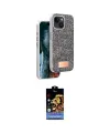 ieg™ iPhone 15 Kılıf Vadi Klasik Serisi - Siyah Buffer Hayalet Cam Ekran Koruyucu