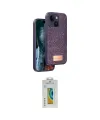 ieg™ iPhone 15 Kılıf Vadi Klasik Serisi - Siyah Polymer Nano Ekran Koruyucu