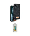ieg™ iPhone 15 Kılıf Vadi Klasik Serisi - Siyah Polymer Nano Ekran Koruyucu
