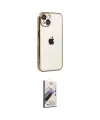 ieg™ iPhone 15 Kılıf Vadi Minimal - Siyah Bilvis 3D Mat Cam Ekran Koruyucu