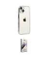 ieg™ iPhone 15 Kılıf Vadi Minimal - Siyah Bilvis 3D Mat Cam Ekran Koruyucu