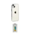ieg™ iPhone 15 Kılıf Vadi Minimal - Siyah Polymer Nano Ekran Koruyucu