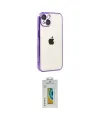 ieg™ iPhone 15 Kılıf Vadi Minimal - Siyah Polymer Nano Ekran Koruyucu