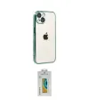 ieg™ iPhone 15 Kılıf Vadi Minimal - Siyah Polymer Nano Ekran Koruyucu
