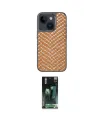 ieg™ iPhone 15 Kılıf Vadi Özel Seri - Siyah 360 Mat Full Body Arka Koruyucu