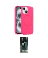ieg™ iPhone 15 Kılıf Yankı Form Serisi - Şeffaf 360 Full Body Arka Koruyucu