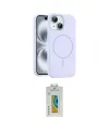 ieg™ iPhone 15 Kılıf Yankı Form Serisi - Siyah Polymer Nano Ekran Koruyucu