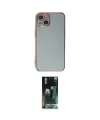 ieg™ iPhone 15 Kılıf Yankı Serisi - Şeffaf 360 Full Body Arka Koruyucu