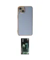 ieg™ iPhone 15 Kılıf Yankı Serisi - Şeffaf 360 Full Body Arka Koruyucu