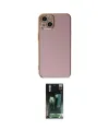 ieg™ iPhone 15 Kılıf Yankı Serisi - Şeffaf 360 Full Body Arka Koruyucu