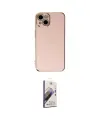 ieg™ iPhone 15 Kılıf Yankı Serisi - Siyah Bilvis 3D Mat Cam Ekran Koruyucu