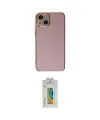 ieg™ iPhone 15 Kılıf Yankı Serisi - Siyah Polymer Nano Ekran Koruyucu