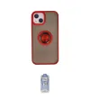 ieg™ iPhone 15 Kılıf Yörünge Çizgi - Siyah Joko Magic 5D Cam