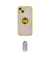 ieg™ iPhone 15 Kılıf Yörünge Çizgi - Siyah Joko Magic 5D Cam