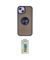 ieg™ iPhone 15 Kılıf Yörünge Çizgi - Siyah Polymer Nano Ekran Koruyucu