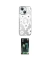 ieg™ iPhone 15 Kılıf Yörünge Işık Prime - Siyah 360 Mat Full Body Arka Koruyucu