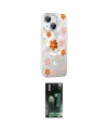 ieg™ iPhone 15 Kılıf Yörünge Işık Prime - Siyah 360 Mat Full Body Arka Koruyucu