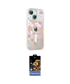 ieg™ iPhone 15 Kılıf Yörünge Işık Prime - Siyah Buffer Hayalet Cam Ekran Koruyucu