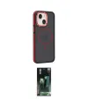 ieg™ iPhone 15 Kılıf Yörünge Klasik - Şeffaf 360 Full Body Arka Koruyucu