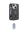 ieg™ iPhone 15 Kılıf Yörünge Klasik - Siyah Joko Magic 5D Cam