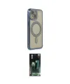 ieg™ iPhone 15 Kılıf Zirve Doku Prime - Siyah 360 Mat Full Body Arka Koruyucu