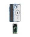 ieg™ iPhone 15 Kılıf Zirve Doku Prime - Siyah 360 Mat Full Body Arka Koruyucu
