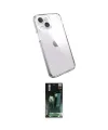 ieg™ iPhone 15 Kılıf Zirve Doku - Siyah 360 Mat Full Body Arka Koruyucu