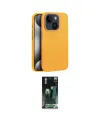 ieg™ iPhone 15 Kılıf Zirve Modern Prime - Siyah 360 Mat Full Body Arka Koruyucu