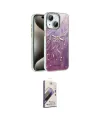 ieg™ iPhone 15 Kılıf Zirve Modern Prime - Siyah Bilvis 3D Mat Cam Ekran Koruyucu