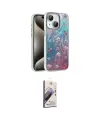 ieg™ iPhone 15 Kılıf Zirve Modern Prime - Siyah Bilvis 3D Mat Cam Ekran Koruyucu